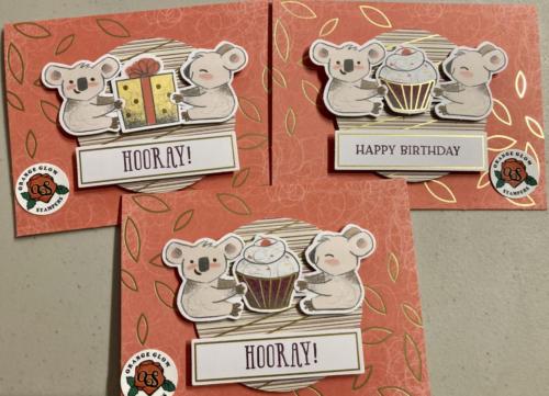 Hooray cards-original kit cards