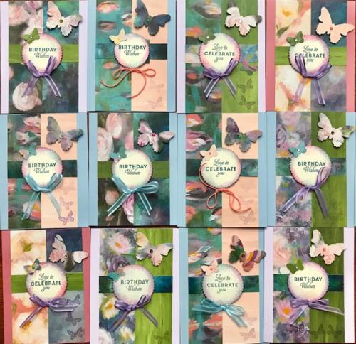 'Butterfly Wishes' Cards - June 2019