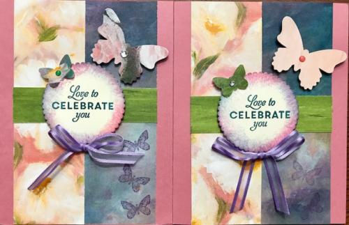 'Butterfly Wishes' Cards - June 2019