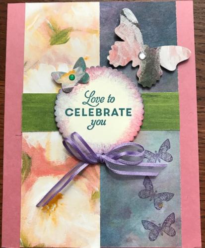 'Butterfly Wishes' Cards - June 2019