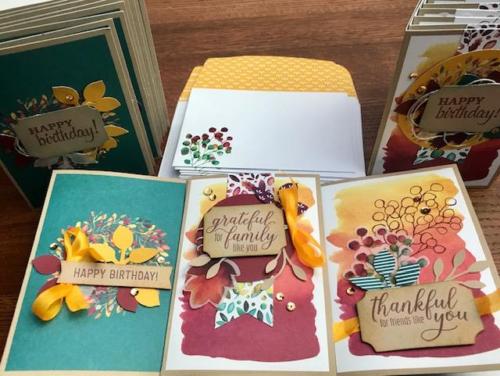  August 2019 Pumpkin Add-On Cards