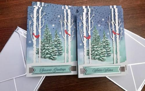 Winter Woods Cards and Lopes