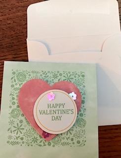 Tiny Valentine's Day card