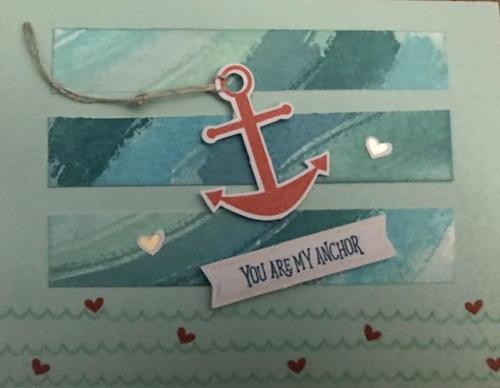 You're my anchor card